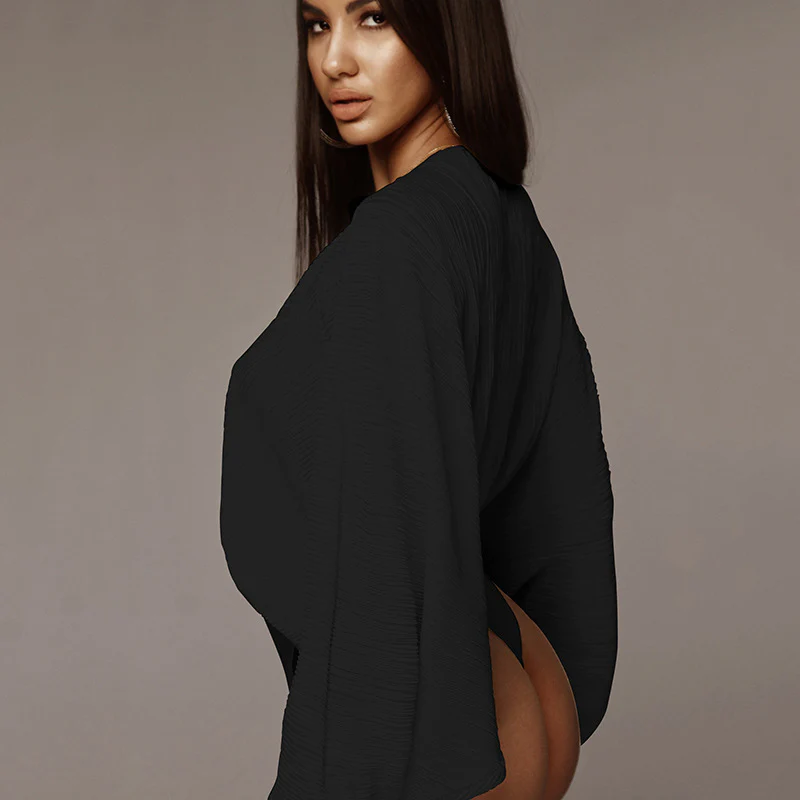 Long Sleeve Romper Sexy Jumpsuits for Women-4