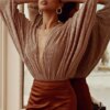 Long Sleeve Romper Sexy Jumpsuits for Women