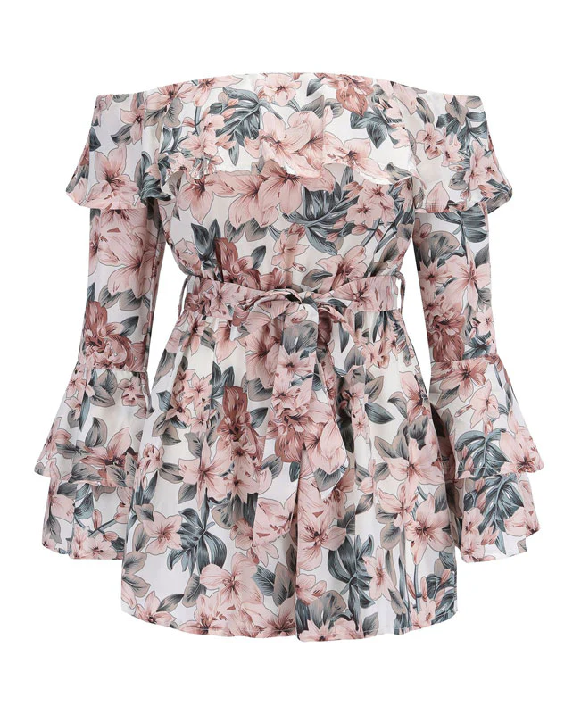 Off the Shoulder Playsuit Cute Jumpsuits