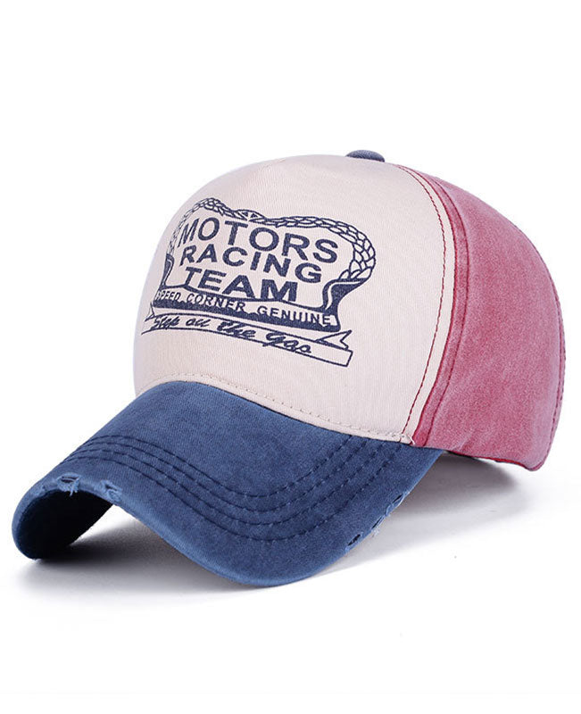 Letter Printed Adjustable Sun Hat Baseball Cap