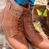 Women Ankle Lace Up Military Boots