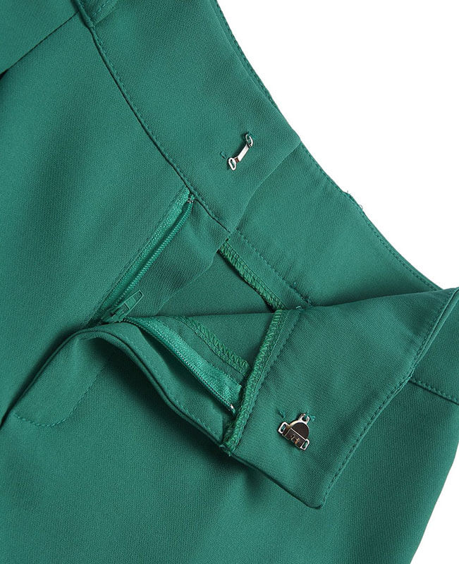 Women's High Waist Cigarette Pants Skinny Slim Ankle Pants