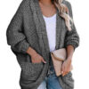 Chunky Cardigan Knit Sweater Loose Cable Knit Sweaters