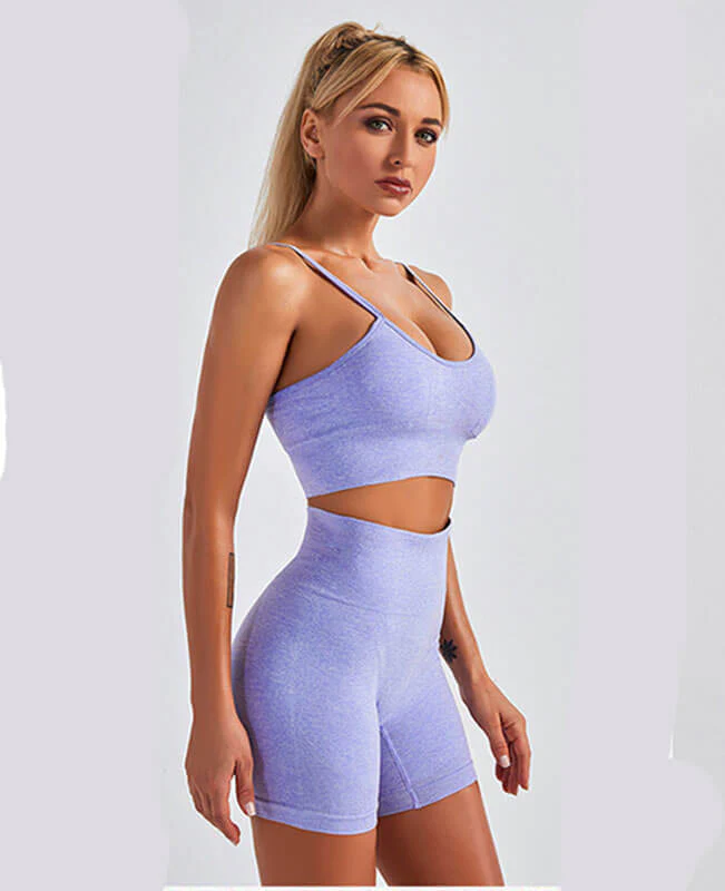 Tight Yoga Pants And Yoga Tops High Waisted Yoga Shorts