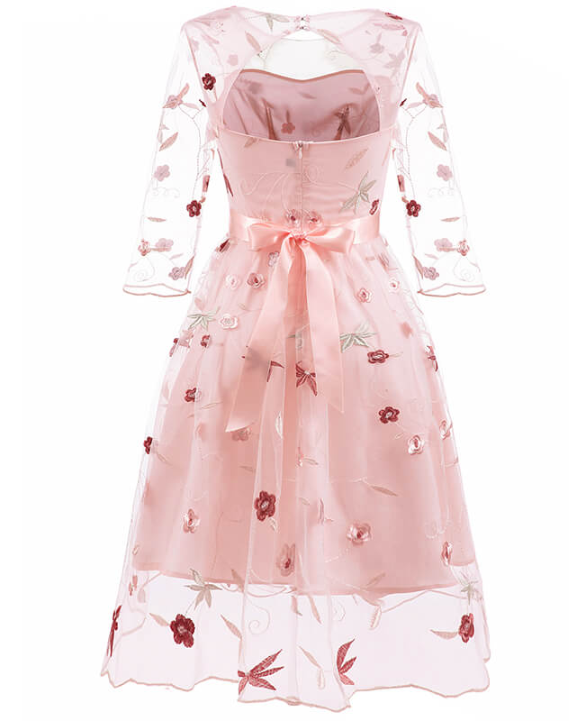 Floral Lace Princess Dresses for Women
