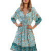 Floral Print Boho Dresses
