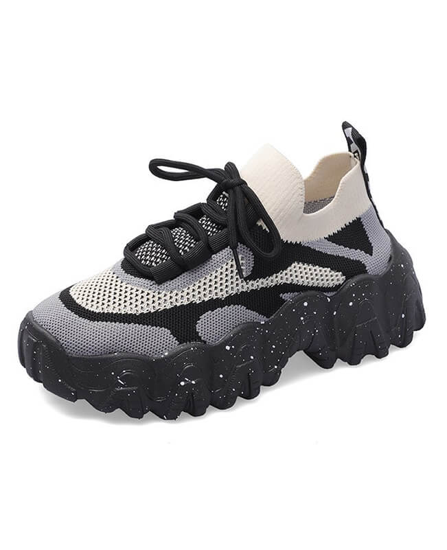 Women Breathable Platform Sneaker Sport Casual Running Shoes
