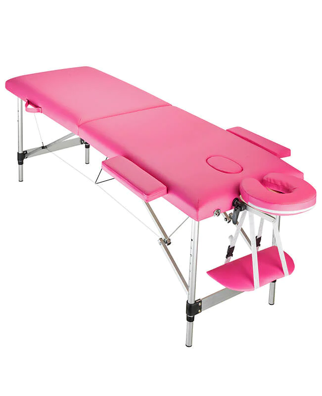 2 Sections Portable Massage Table SPA Bed