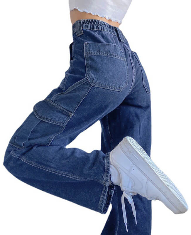 High Waist Hip-Hop Jeans for Women