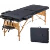 Portable Massage Table Spa Bed 2 Folding Massage Table with Carry Case