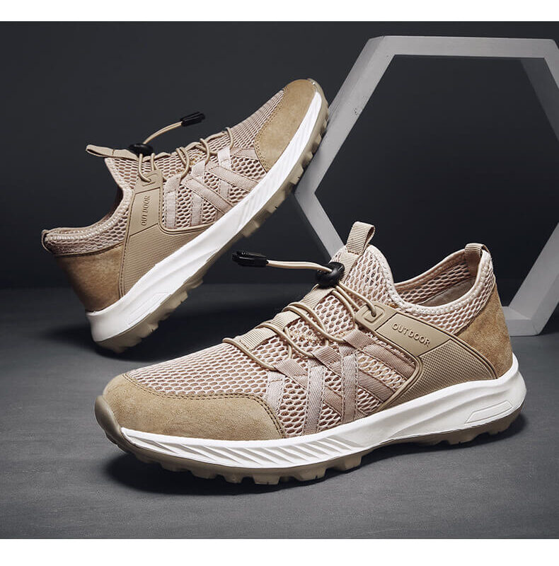 Flat Running Shoes for Men Low Top Casual Shoes