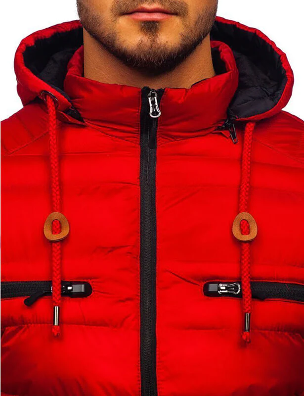 Men's Lightweight Hoodie Cotton Jacket