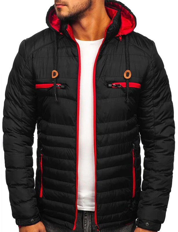 Men's Lightweight Hoodie Cotton Jacket