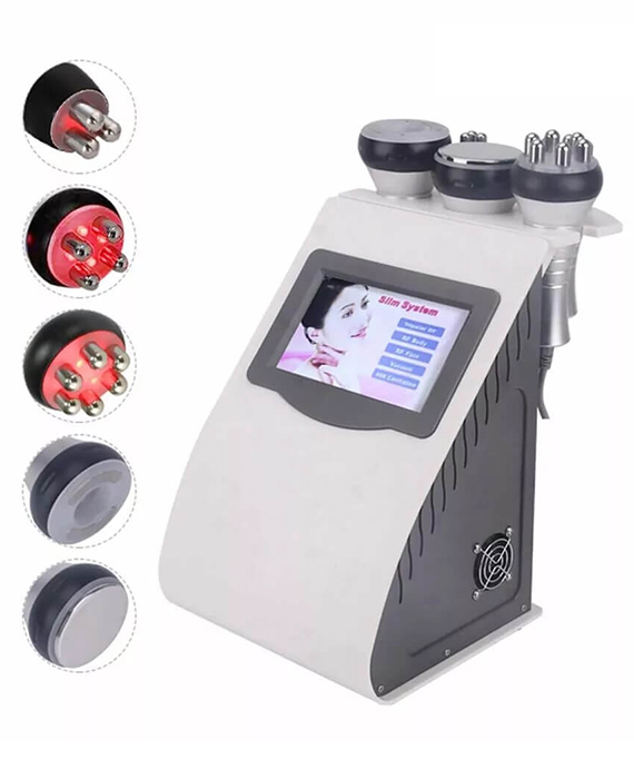 5 in 1 Ultrasonic 40K Cavitation Machine Multipolar RF Liposuction Machine