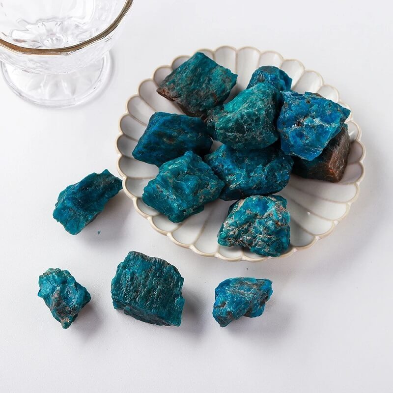 Apatite Rough Stones Healing Crystal 4