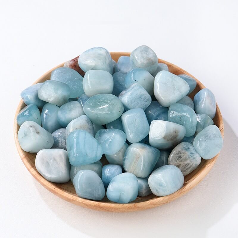 Aquamarine Stone Tumbled Crystal Wholesale