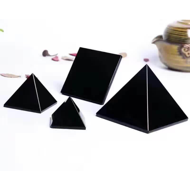 Black Obsidian Pyramid Wholesale