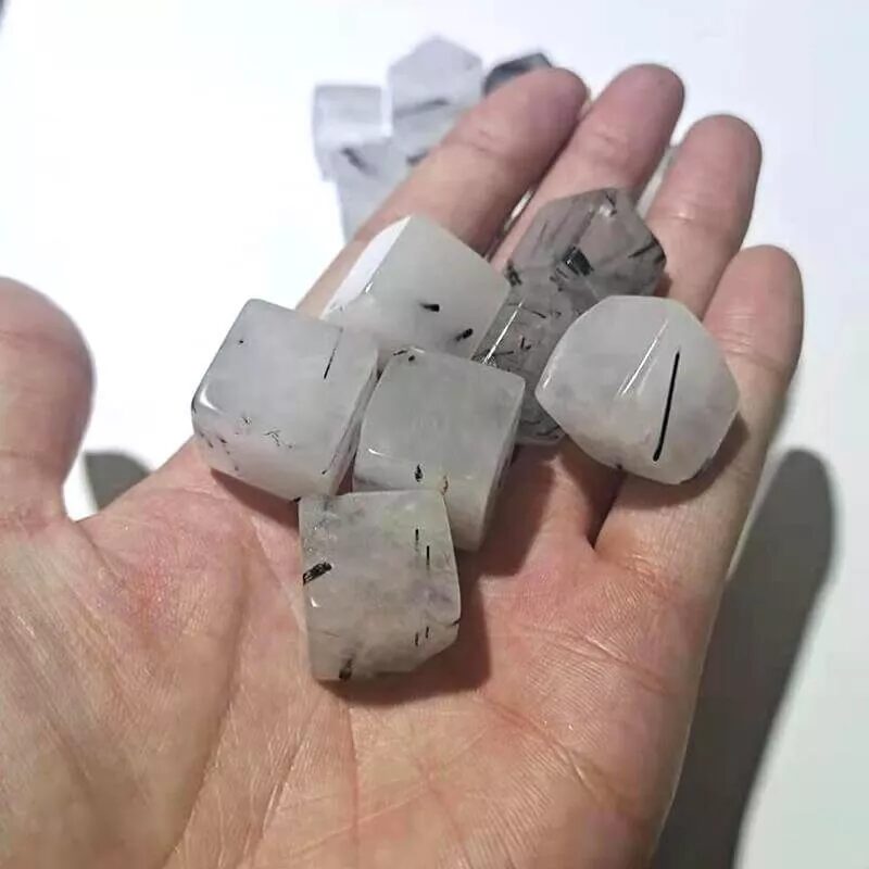 Black Tourmaline Quartz Crystals 1