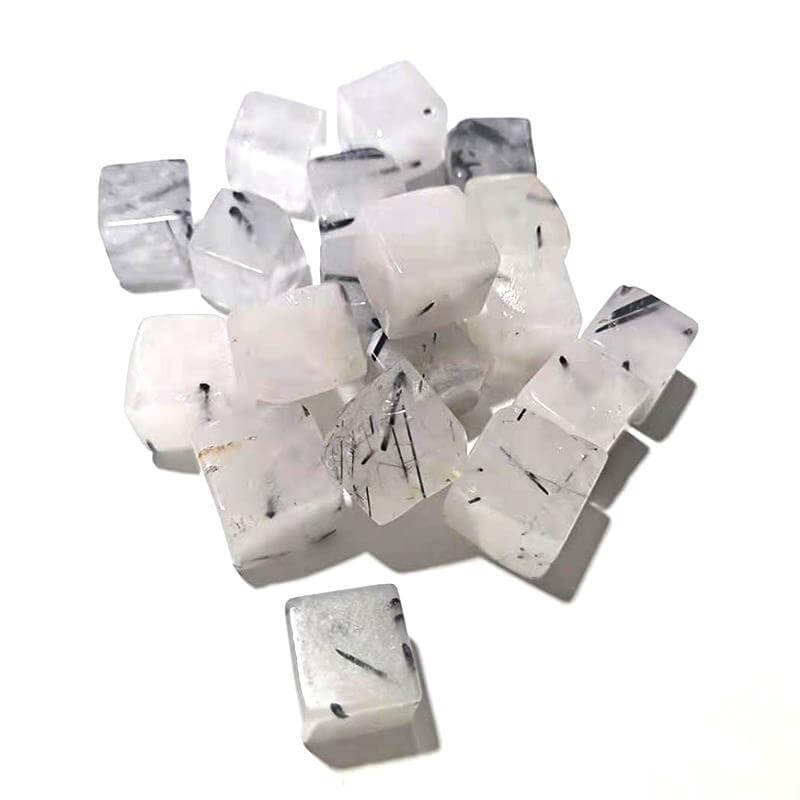 Black Tourmaline Quartz Crystals (3)