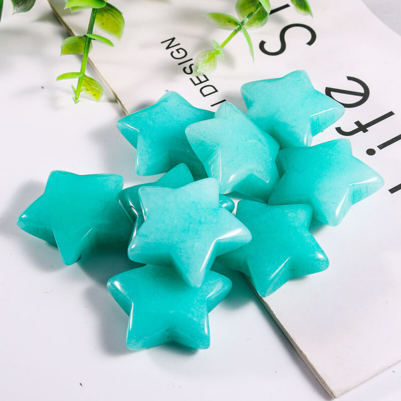 Carved Star Crystals Stones Bulk Wholesale