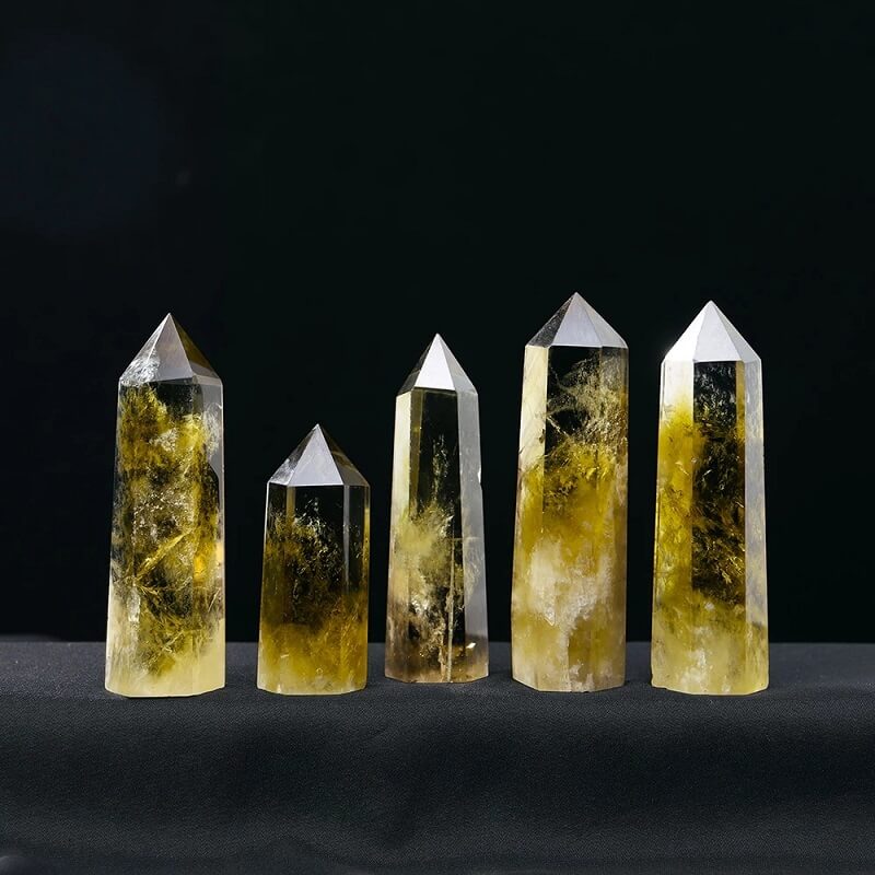 Citrine Crystal Tower Energy Stone 3