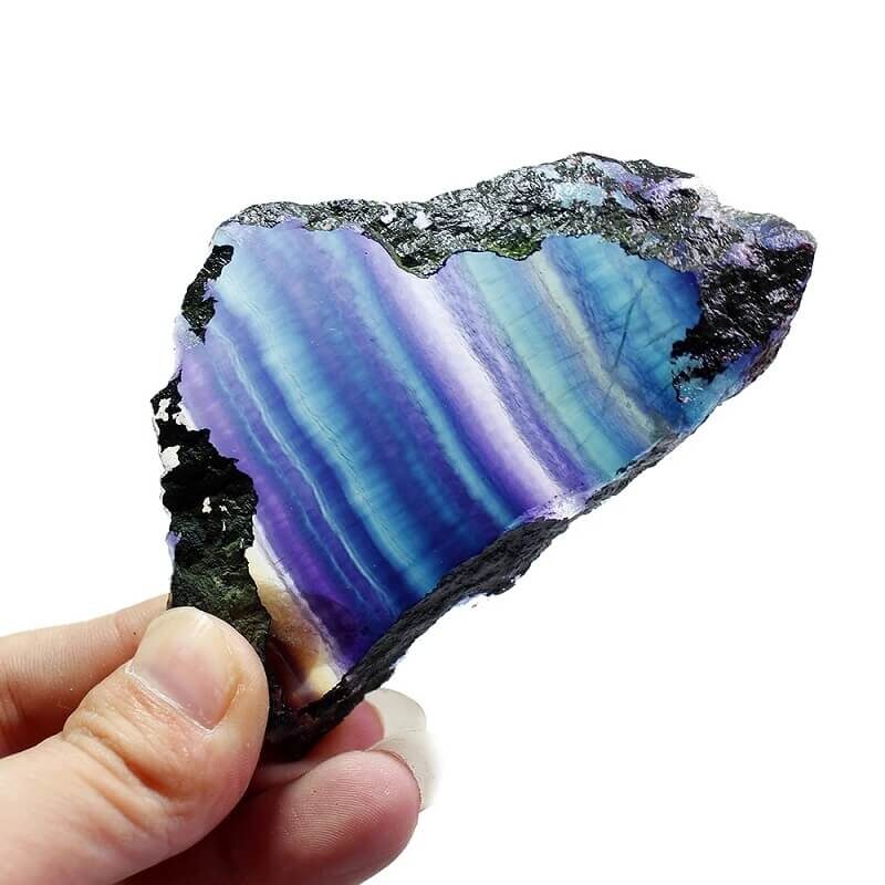 Colorful Rainbow Fluorite Crystal Bulk 5