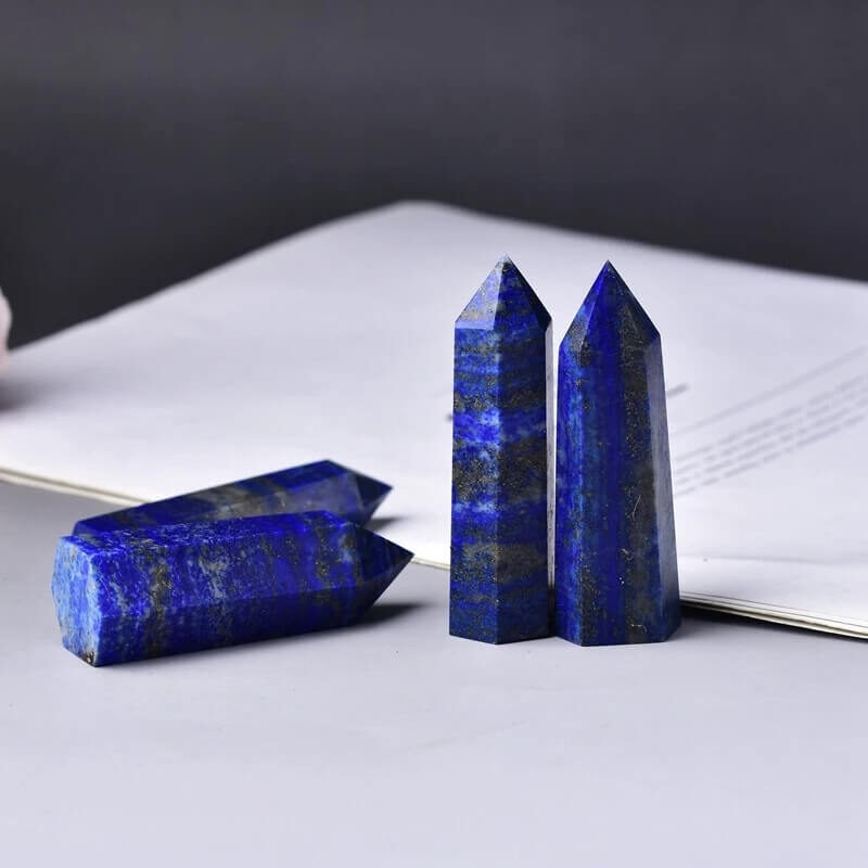 Lapis Lazuli Stone Tower Crystal 2