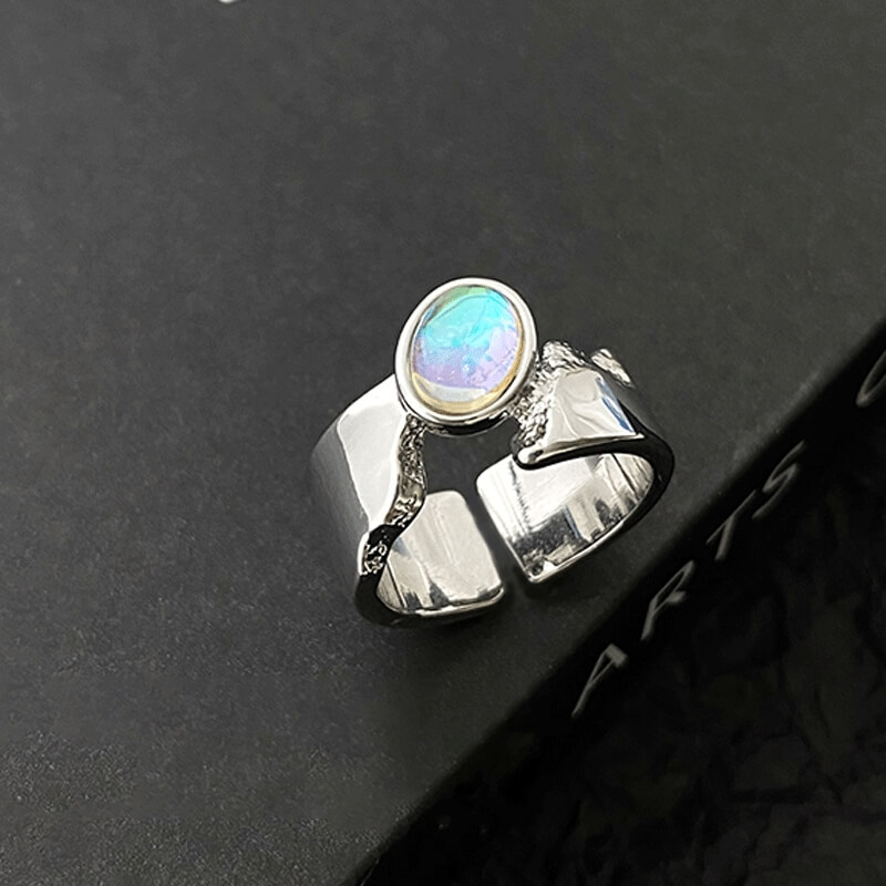 Moonstone Ring Unique Style Crystal Jewelry Wholesale