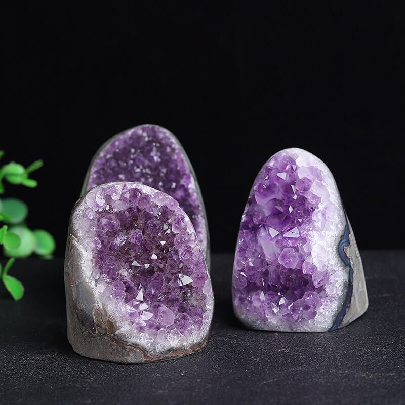 Natural Amethyst Chakra Clusters 3
