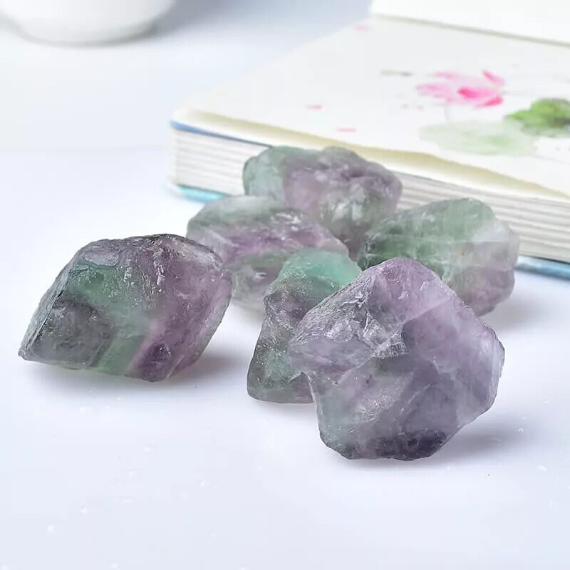 Natural Raw Fluorite Stone Wholesale
