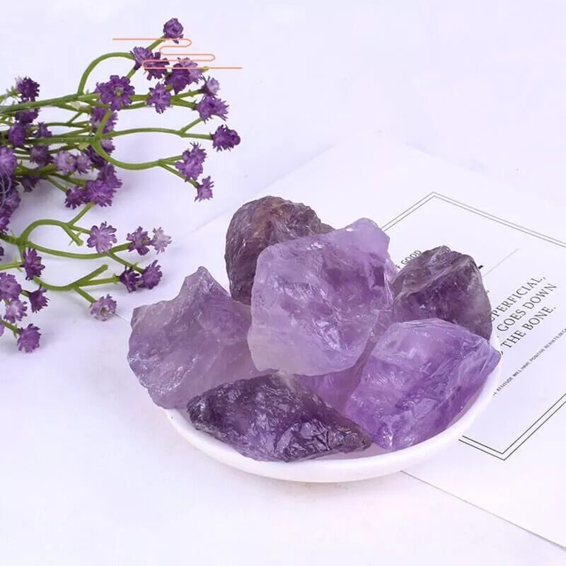 Pink Amethyst Natural Raw Stone 2