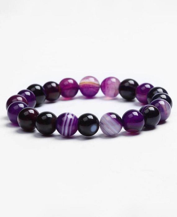 Purple Agate Bracelet Wholesale 6 2