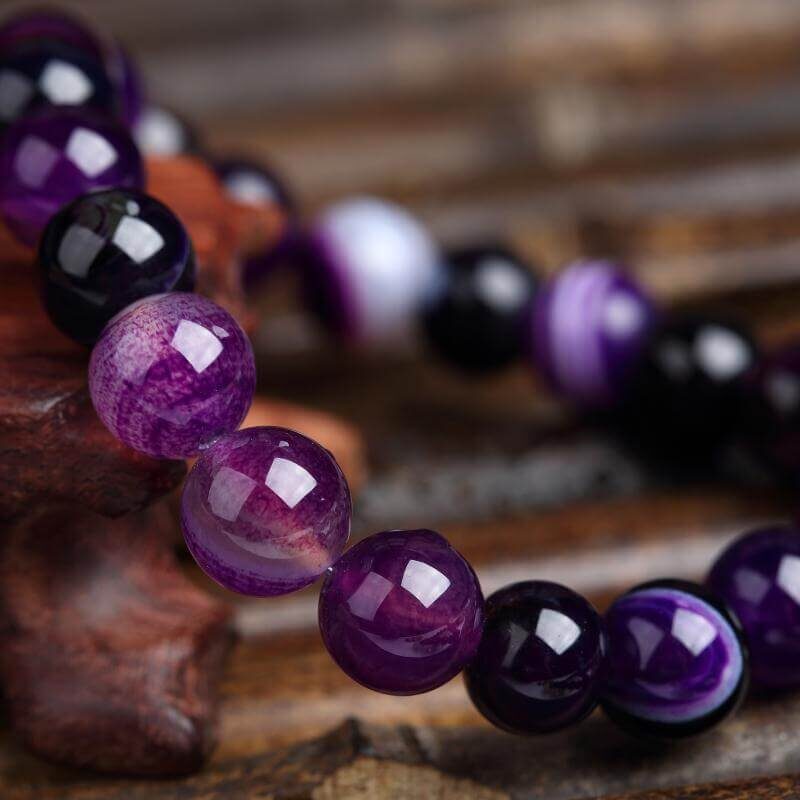 Purple Agate Bracelet Wholesale