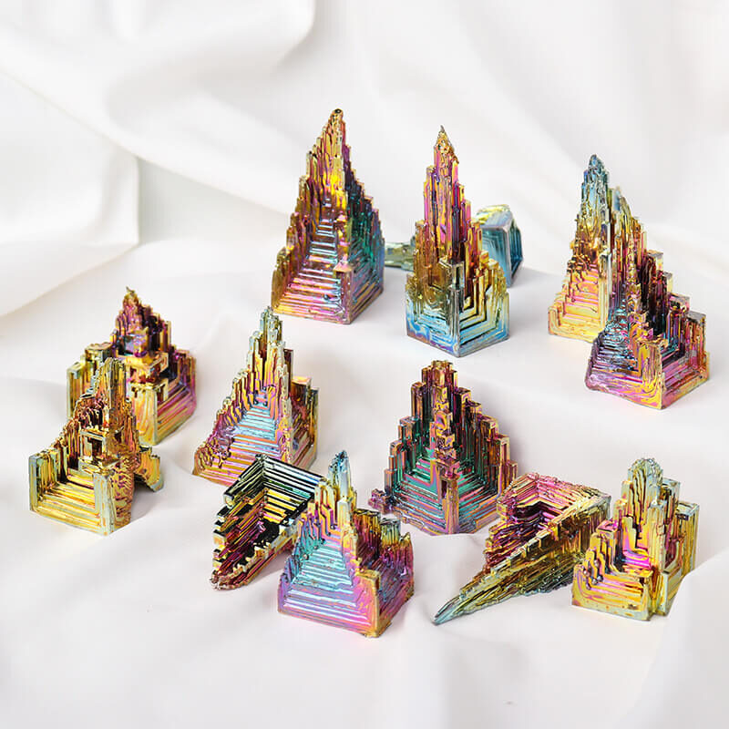 Raw Bismuth Crystals Mineral 3