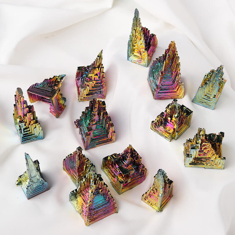 Raw Bismuth Crystals Mineral 4