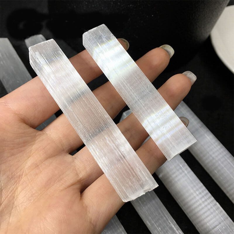 Raw Selenite Stick Crystal Stone Bulk 2