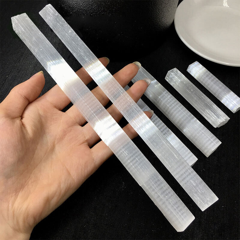Raw Selenite Stick Crystal Stone Bulk 3