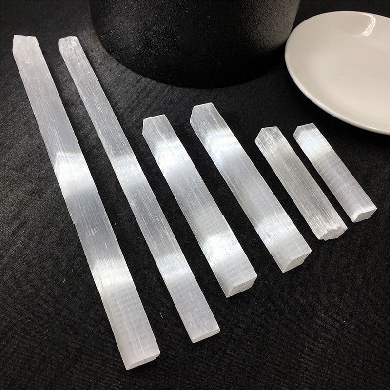 Raw Selenite Stick Crystal Stone Bulk 4