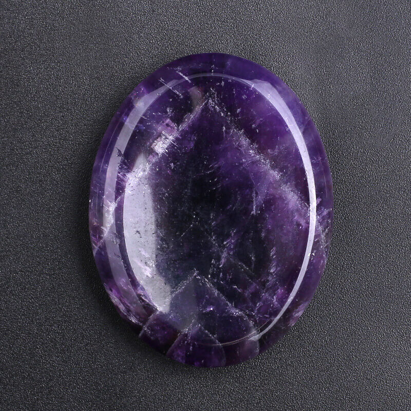 Thumb Crystal Worry Stones Bulk 13