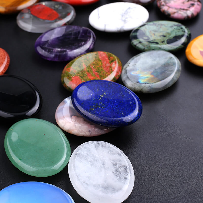 Thumb Crystal Worry Stones Bulk 3