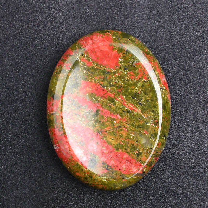 Thumb Crystal Worry Stones Bulk 6