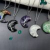 Tree Of Life Moon Crystal Pendant 12