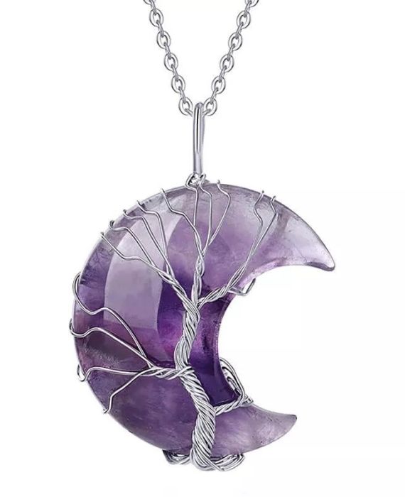 Tree Of Life Moon Crystal Pendant (8)