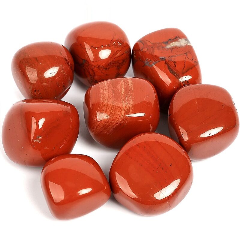 Tumbled Red Jasper Stone Bulk 2