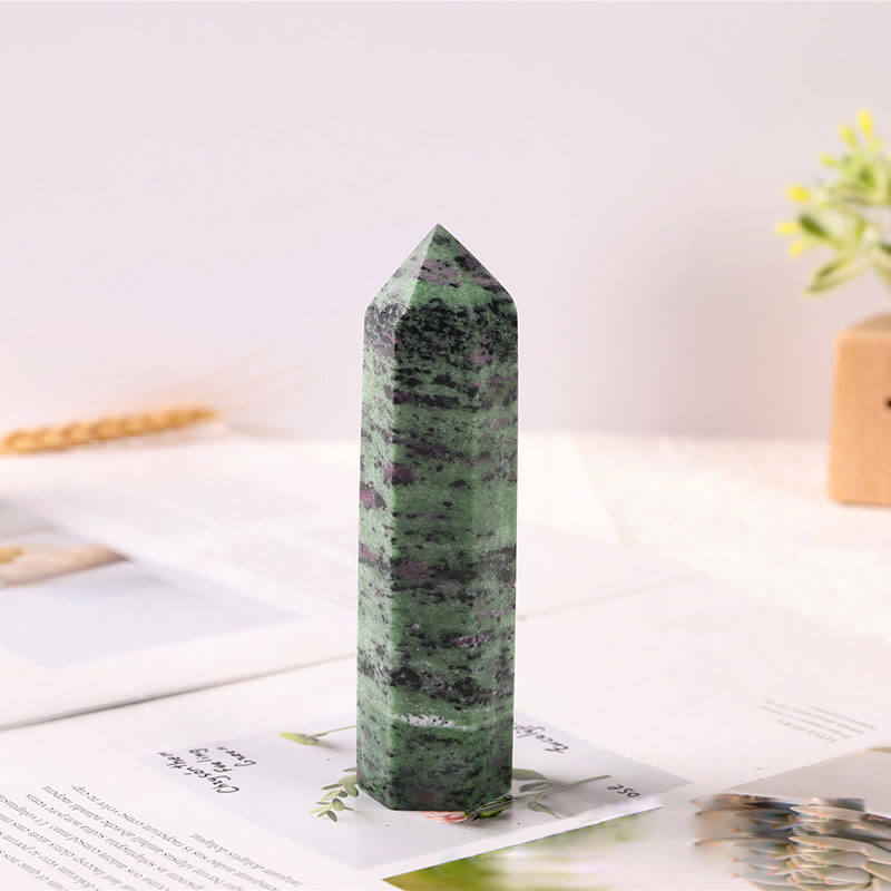Ruby Zoisite Crystal Tower Wholesale