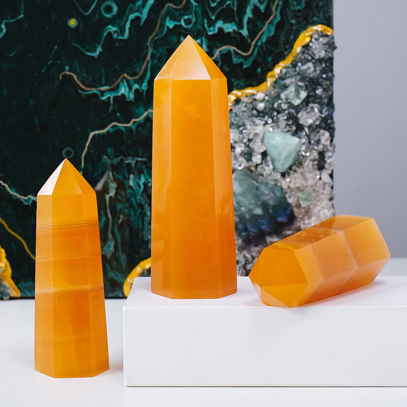 Yellow Honey Calcite 1