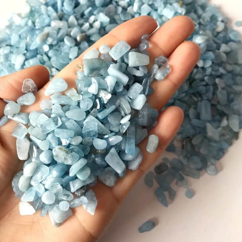 Aquamarine Gravel Crystal 1