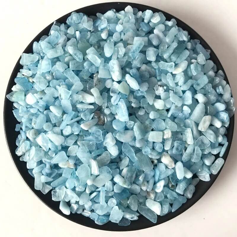Aquamarine Gravel Crystal Stones