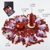 Crystal Tower Raw Amethyst Crushed Stone Set 3