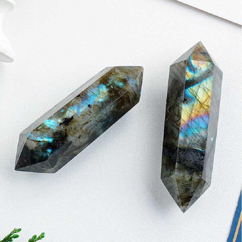 Double Point Labradorite Tower Crystal 2